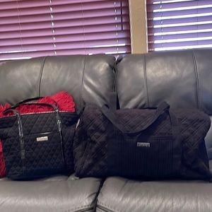 Perfect 2 piece for traveling! Vera Bradley Carry on Tote & DuffleBag